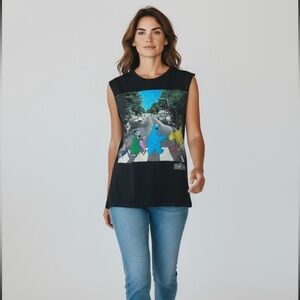 COPY - Sesame Street “Beatles” sleeveless tank top NWT